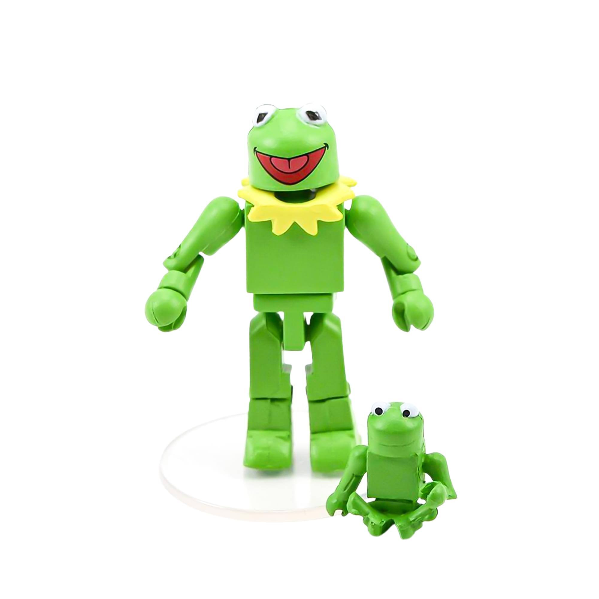 Alt View 10. Diamond Comic - Muppets Minimates Series 1 2-Pack: Kermit & Miss Piggy - Green.