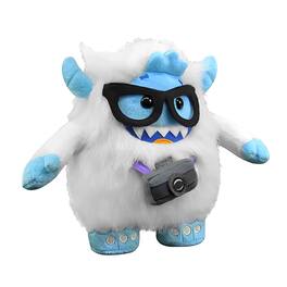 Crowded Coop - WhimWham 8" Plush, Yeti Nerd Glasses - Gray