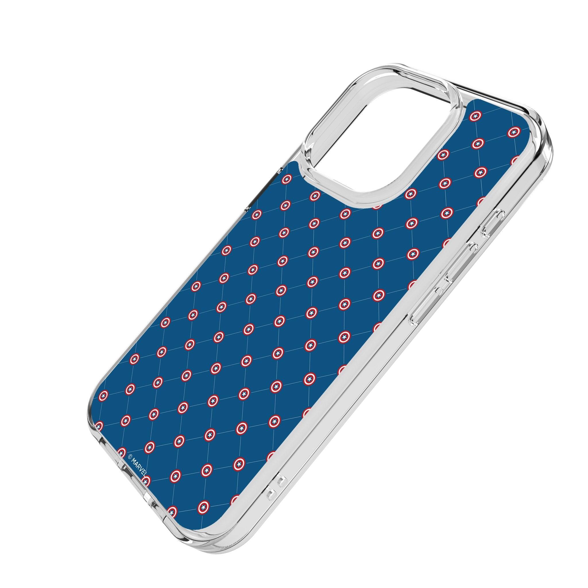 Keyscaper Marvel Pattern Clear Phone Case Apple iPhone 13 Mini