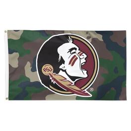 WinCraft - Florida State Seminoles 3' x 5' Single-Sided Deluxe Camo Flag - Multicolor