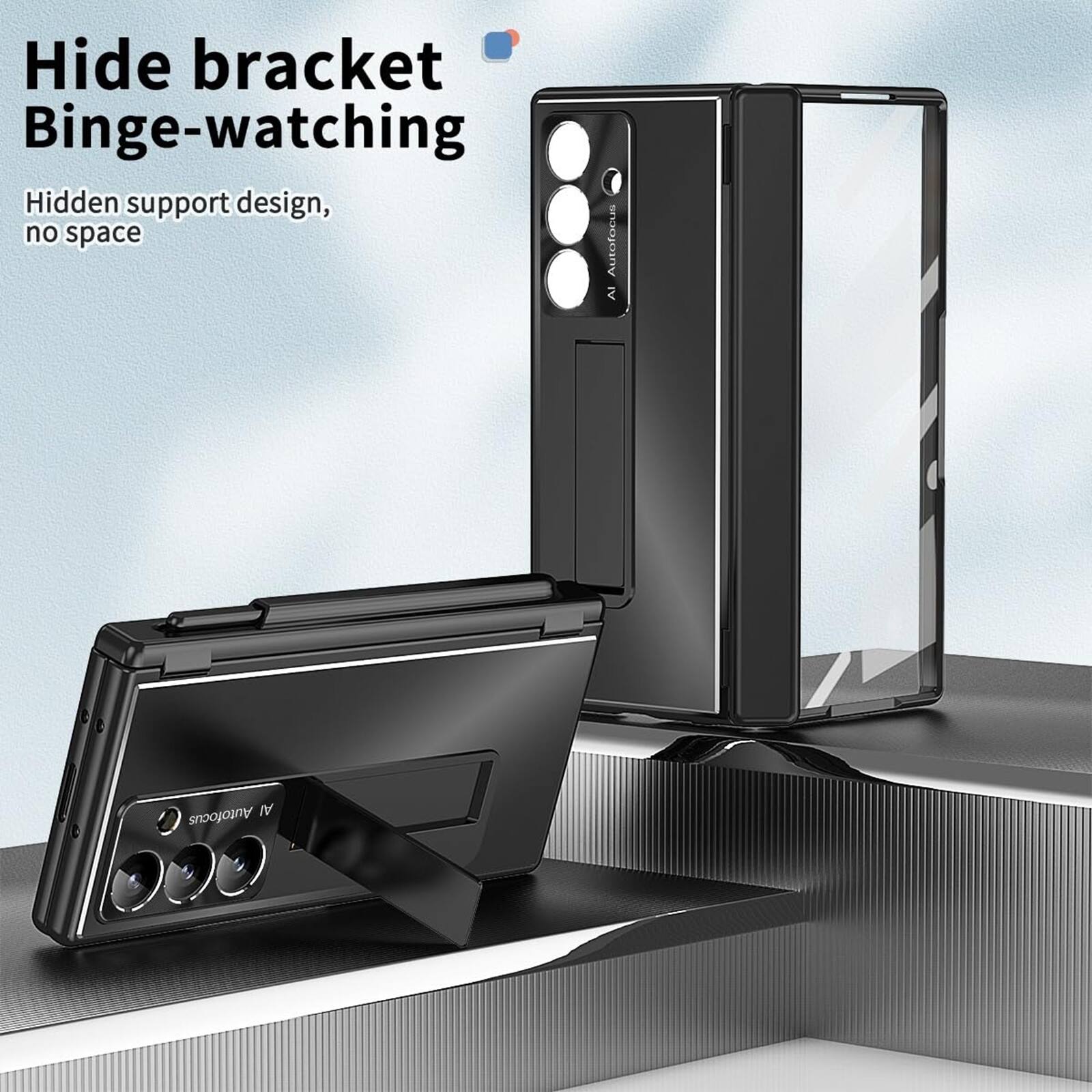 Hide bracket Binge-watching  
Hidden support design, no space  
Autofocus AI  
Autofocus AI