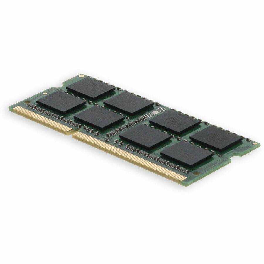 Alt View 2. AddOn - AddOn JEDEC Standard 16GB (2x8GB) DDR3-1600MHz Unbuffered Dual Rank 1.35V 204-pin CL11 SODIMM - For Server - 16 GB (2 x - Black.