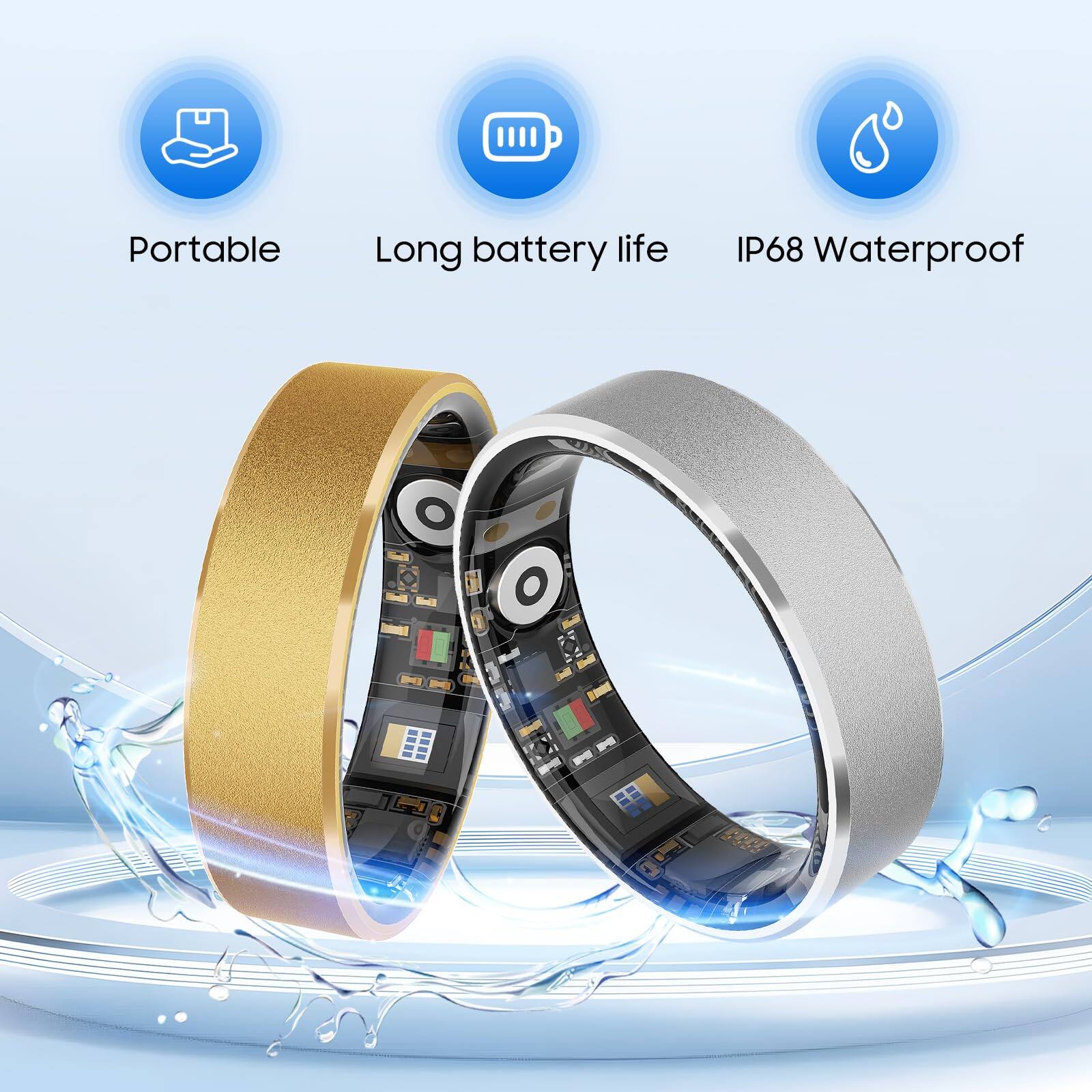 Portable, Long battery life, IP68 Waterproof