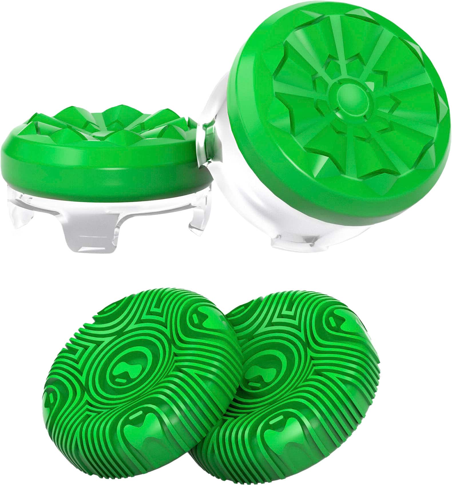 Back. KontrolFreek - GamerPack Thumbsticks, Xbox/Xbox Series X - Green.