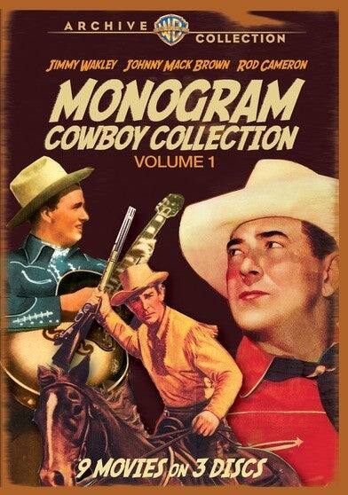 Front. Monogram Cowboy Collection Volume 1 - DVD.