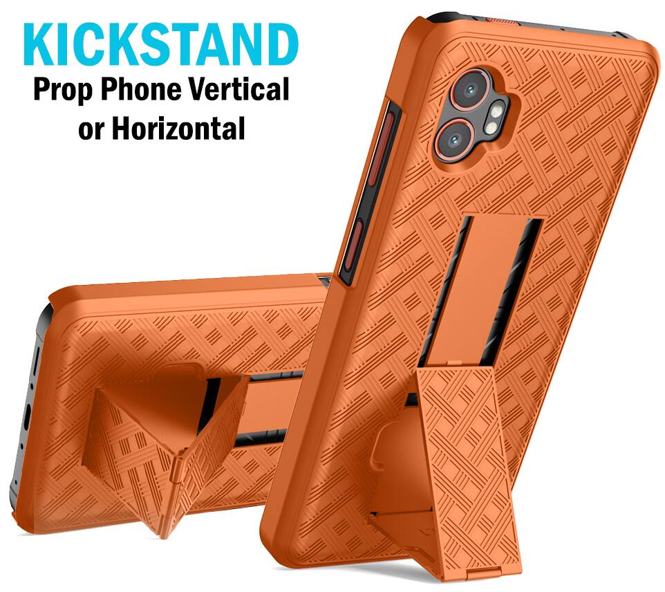 KICKSTAND  
Prop Phone Vertical or Horizontal