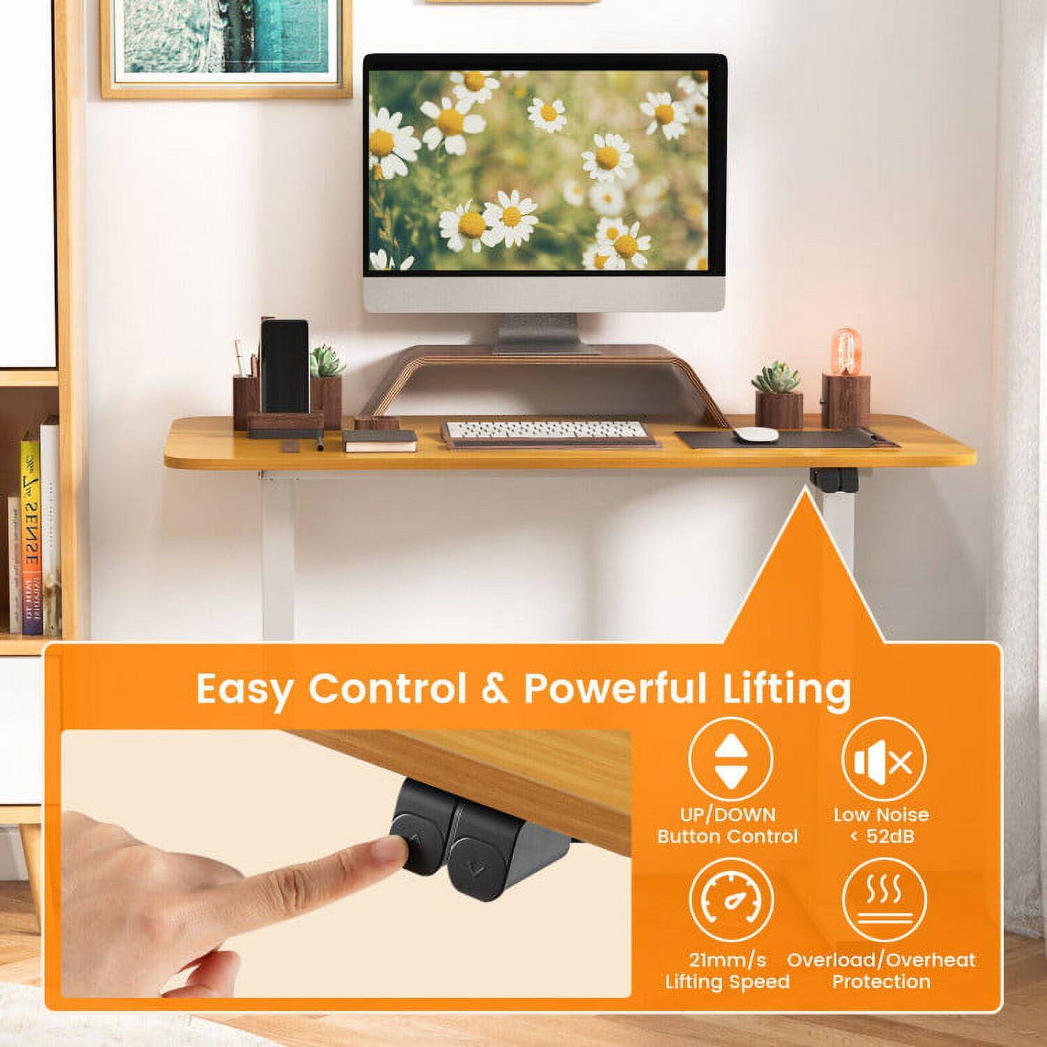 Easy Control & Powerful Lifting  
UP/DOWN Button Control  
Low Noise < 52dB  
21mm/s Lifting Speed  
Overload/Overheat Protection