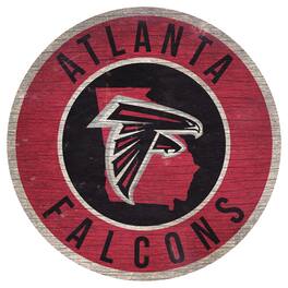 Fan Creations - Atlanta Falcons 12'' x 12'' State Circle Sign - Multicolor
