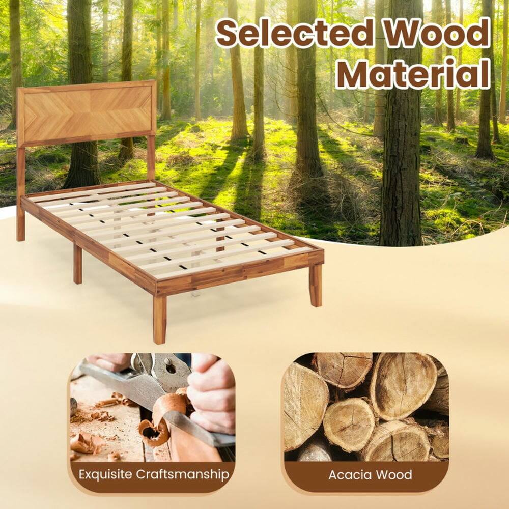 Selected Wood Material  
Exquisite Craftsmanship  
Acacia Wood