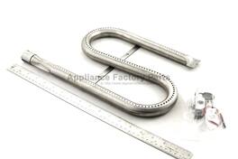 Music City Metals - MCM111301113 burner pipe ss 14.75 x 9.75 Ducane burners and venturi