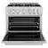 Alt View 1. ZLINE - 36" Classic Gas Range w/ Convection Oven in Stainless Steel w/ 6 Brass Burners (CGR-BR-36) - Stainless Steel.