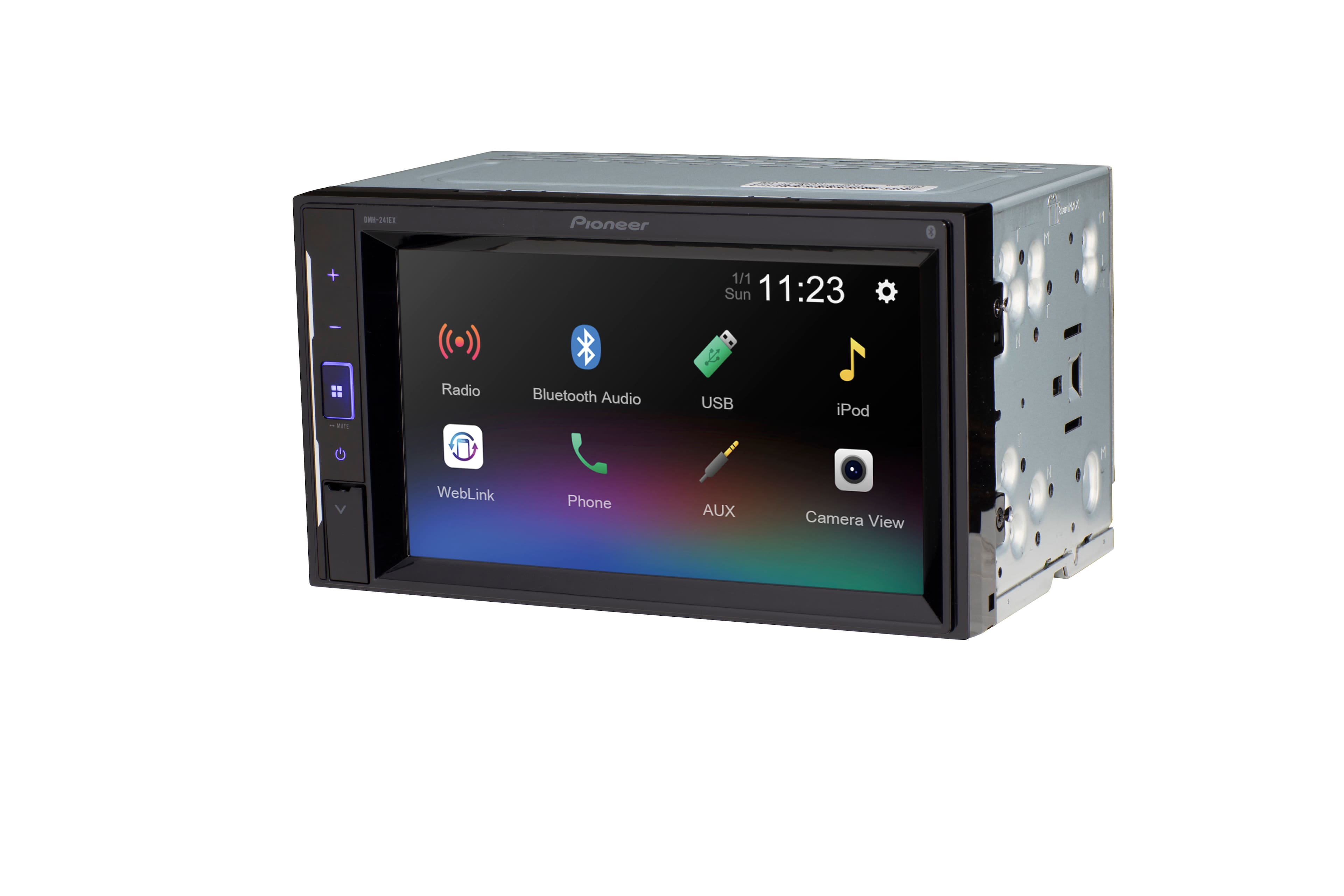 Angle. Pioneer - 6.2" Bluetooth Digital Media (DM) Receiver - Black.