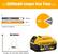5000mAh Longer Run Time
Capacity Comparison
- 4.0Ah: Others
- 5.0Ah: Ours
Our Battery
Longer run time than other battery
LITHIUM ION
5.0 AH
Simple Plus+
20v MAX