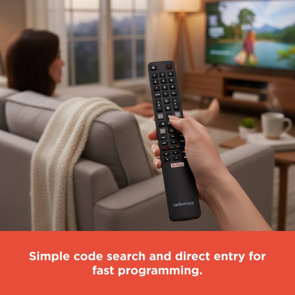 Simple code search and direct entry for fast programming.