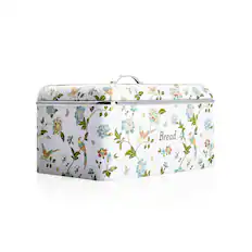 Front. Laura Ashley - Bread Bin - Elveden White.