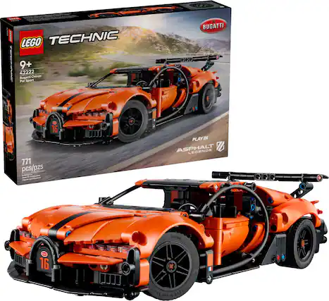 P - TECHNIC LEGO n 9+ 42222 Bugatti Chiron Pur Sport B I BUGATTI 771 pcs/pzs Sutng - - - - - cu - 16 PLAYIN ASPHALT LEGENDS Z 30699 FIRC N F 16 14 - 43.2 2 0937 4. eLong