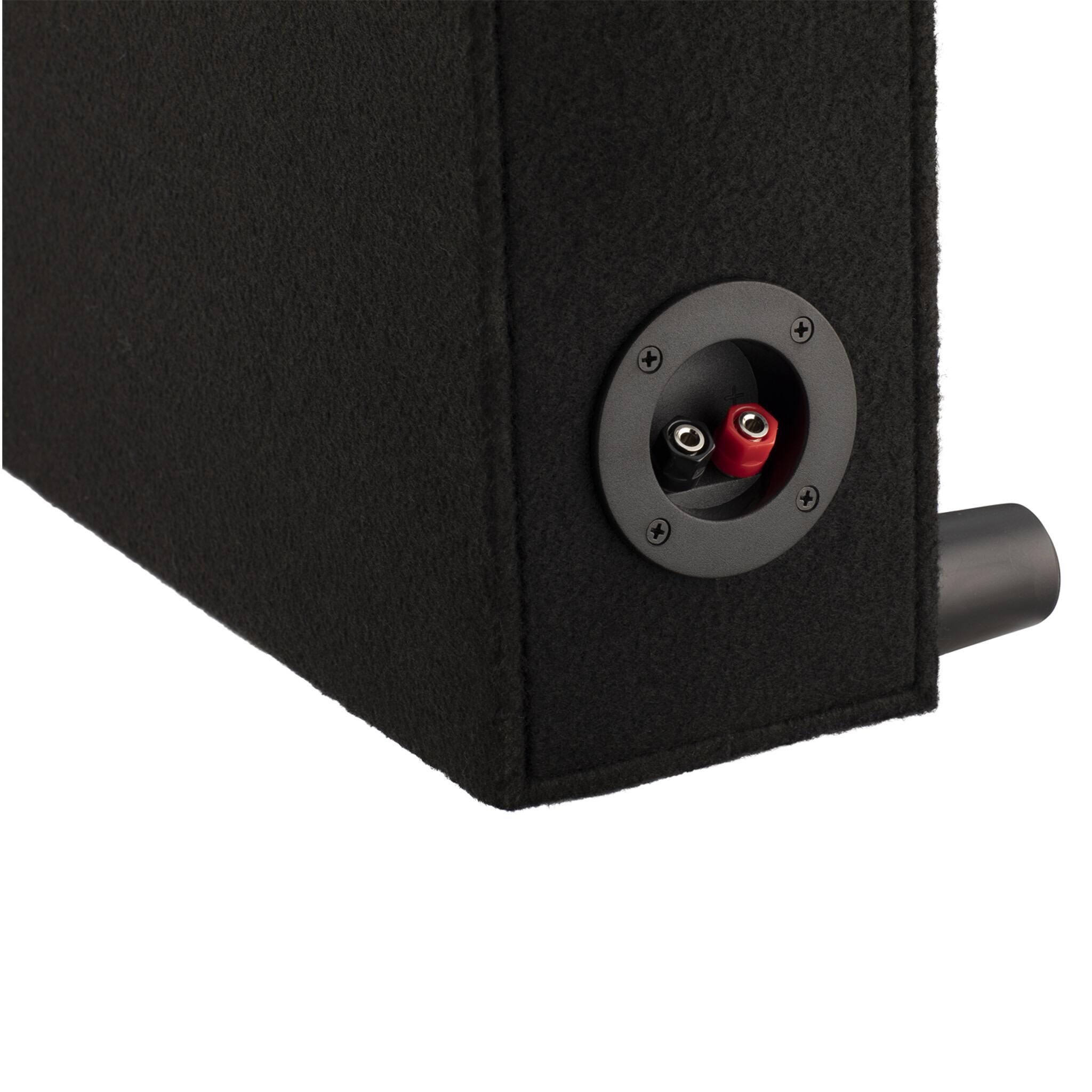 Back. Pioneer - TS-A3000LB - A-Series 12" Shallow Loaded Subwoofer Enclosure, 400W RMS, 1500W Max, Single 2-Ohm Voice Coil - Black.