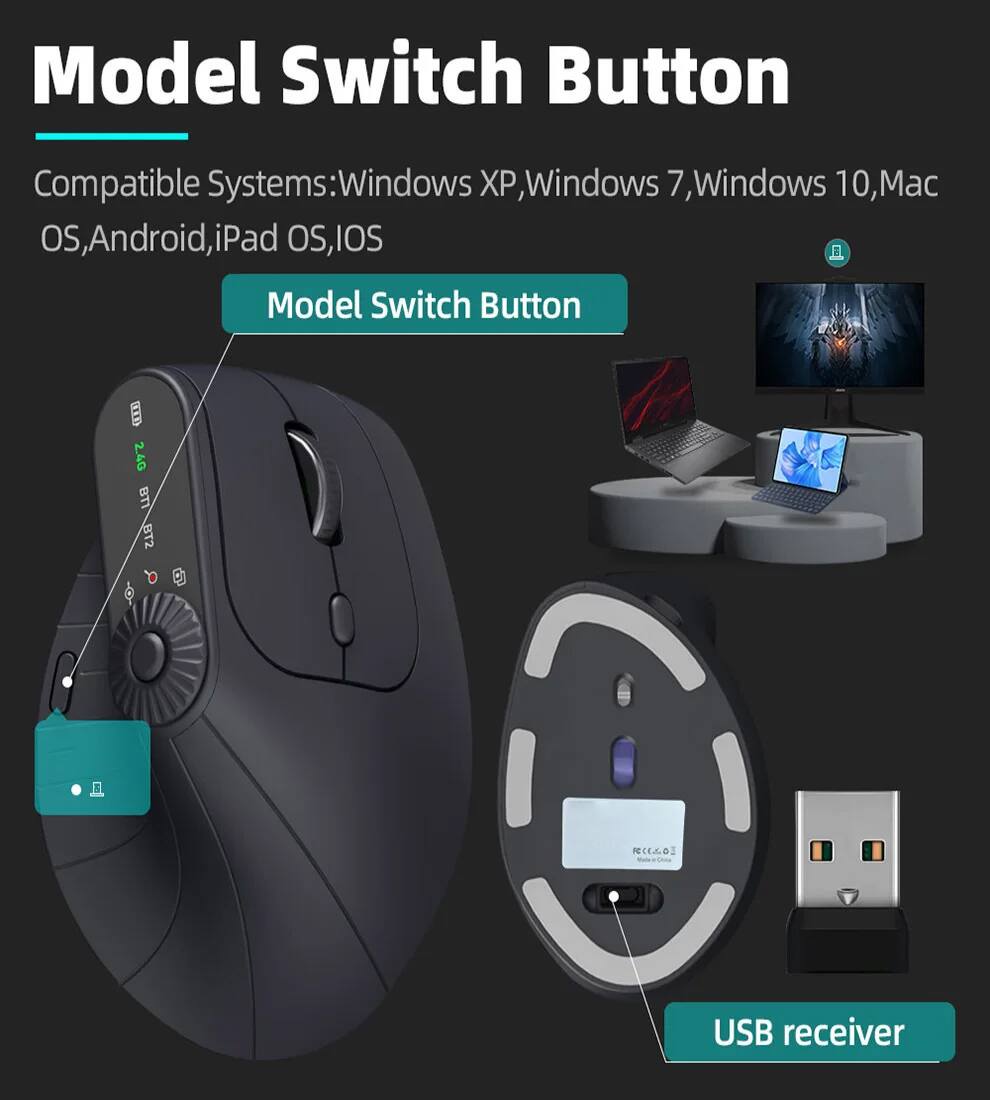 Model Switch Button

Compatible Systems: Windows XP, Windows 7, Windows 10, Mac OS, Android, iPad OS, iOS

Model Switch Button 2.40 BT2 5 USB receiver