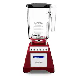Blendtec - Total Classic Original Blender and 90 oz WildSide+ Jar - Kitchen Blender Bundle - Red