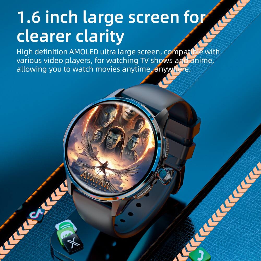 1.6 inch large screen for clearer clarity

High definition AMOLED ultra large screen, compatible with various video players, for watching TV shows and anime, allowing you to watch movies anytime, anywhere.

AVATAR FIRE AND HEART LINE X