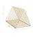 Alt View 16. Martha Stewart - Ryder Premium Metal 9 Slot Triangle Desktop Organizer - Gold.