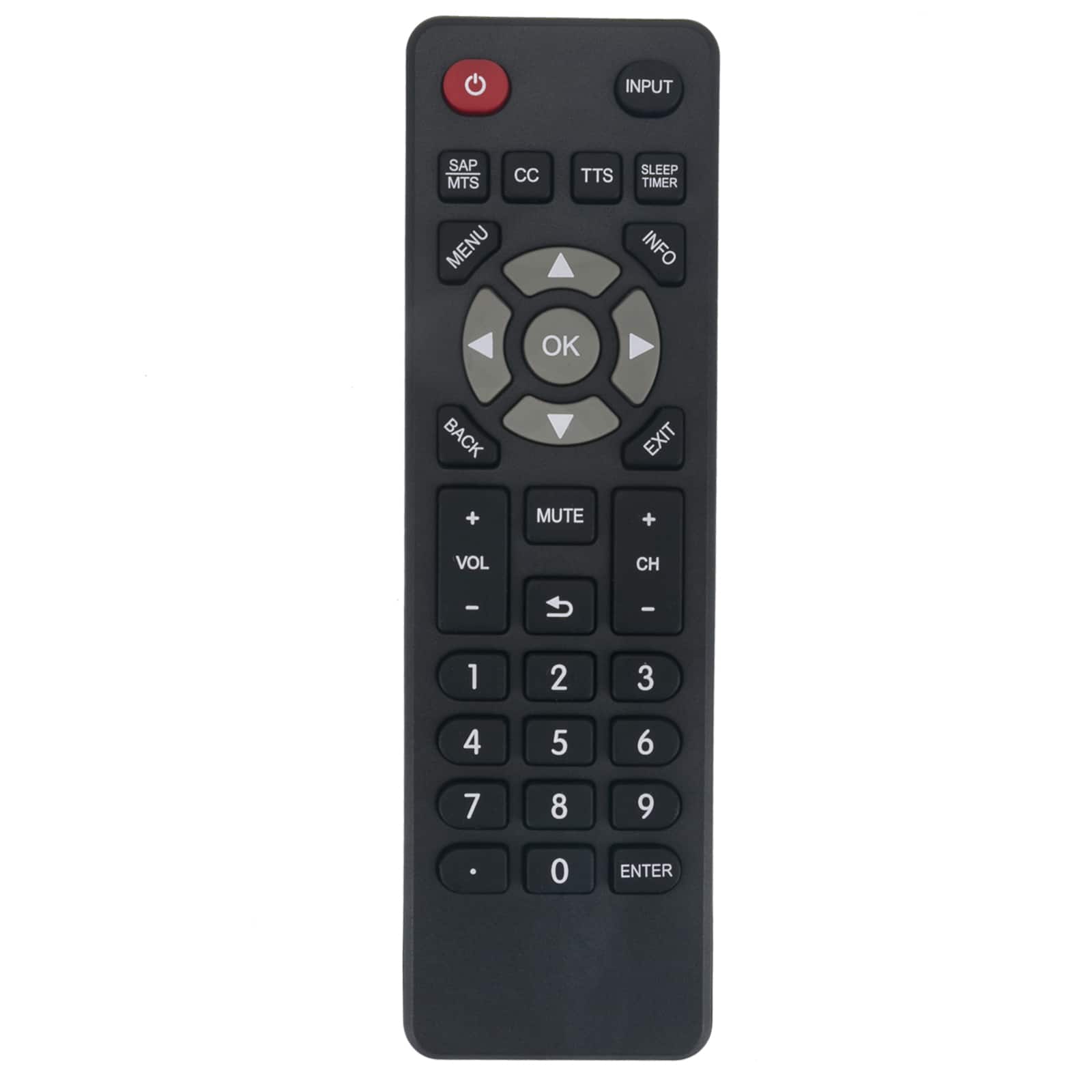 ALLIMITY - Replacement Remote Control, Fit for Onn Smart TV ONC17TV001 - Black