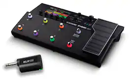 Line 6 - POD Go Wireless Amp and Effects Processor, Plug & Play Portable Wireless Relay System - Black