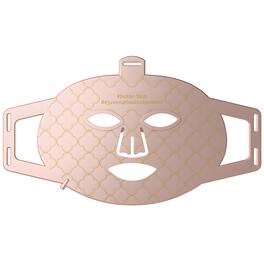 Cluzine - 4-Color LED Light Therapy Mask, Silicone Photon Facial Skin Rejuvenation Device