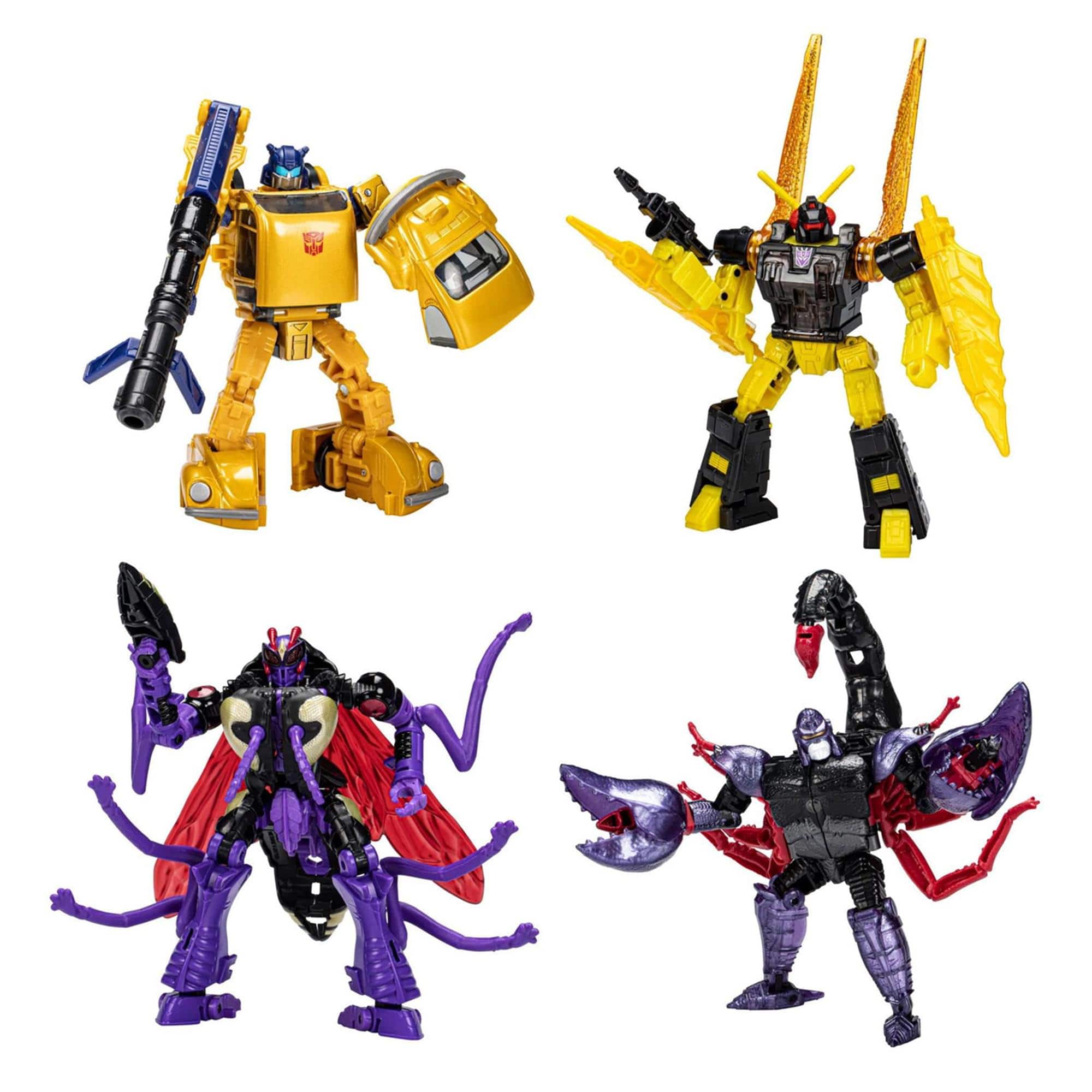 Hasbro - Transformers Buzzworthy Bumblebee Creatures Collide Multipack - Multi-Color