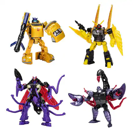 Front. Hasbro - Transformers Buzzworthy Bumblebee Creatures Collide Multipack - Multi-Color.