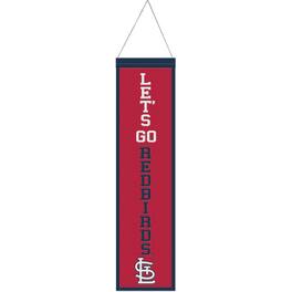WinCraft - 8" x 32" Slogan Wool Banner - Multicolor