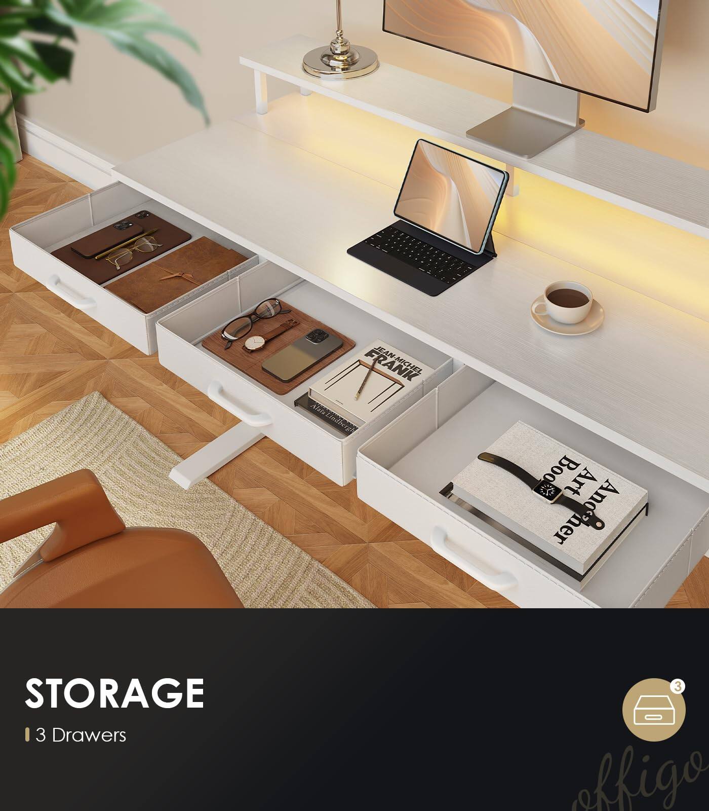 JEAN FRANK MICHEL Alata Lindbe  
Boo Art C And Another  
STORAGE  
3 Drawers