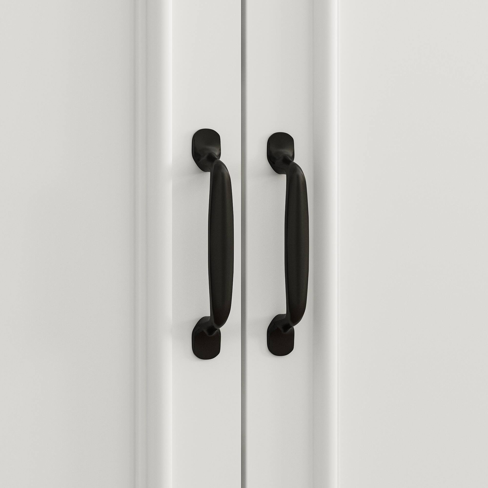 Alt View 6. Famapy - Famapy Multi - Tier Storage Display Cabinet with Drawers & Anti - Tip Design - White.