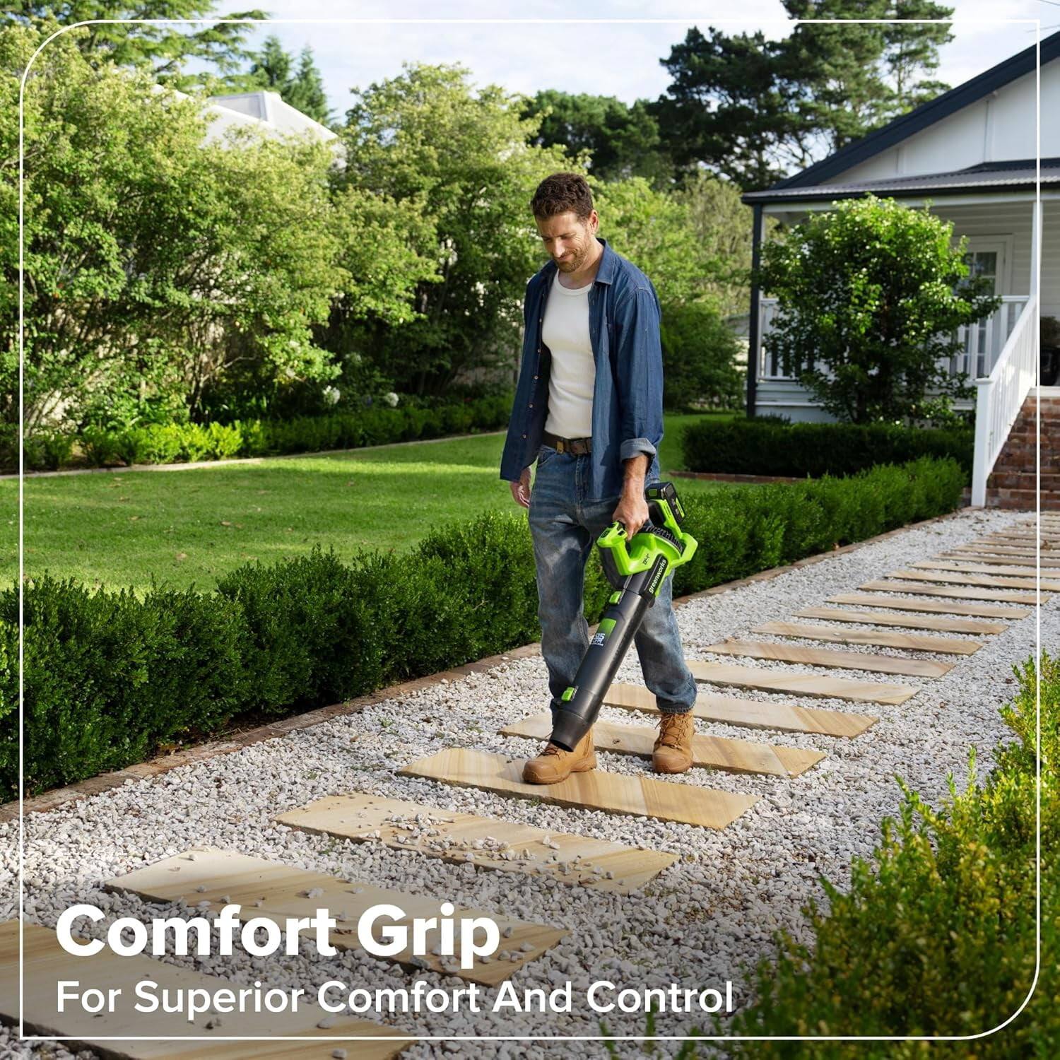Comfort Grip  
For Superior Comfort And Control