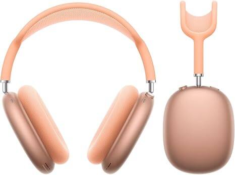 Left. Apple - AirPods Max (USB-C) - Orange.