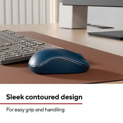 Sleek contoured design  
For easy grip and handling