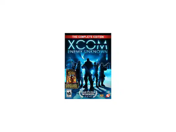 THE COMPLETE EDITION XCOM ENEMY UNKNOWN includes the critically-acclaimed expansion and all add-on content. GAME OF THE YEAR WINNER 2012 - T (Teen 13+)