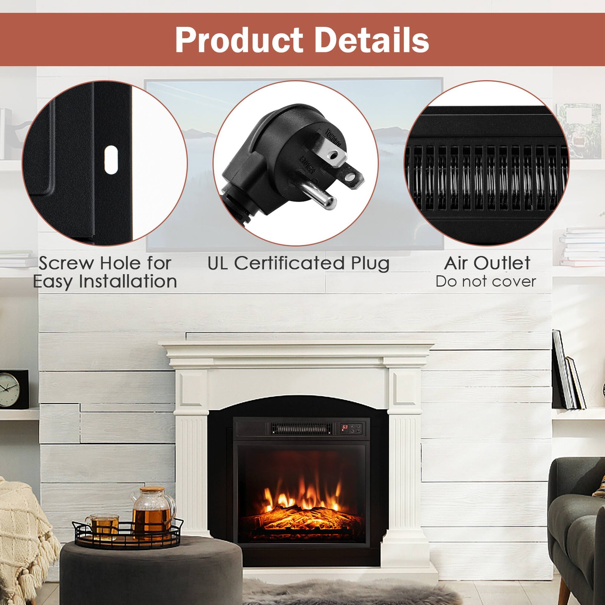 Product Details

- BANDA 016-20
- Screw Hole for UL Certificated Plug Easy Installation
- Air Outlet Do not cover