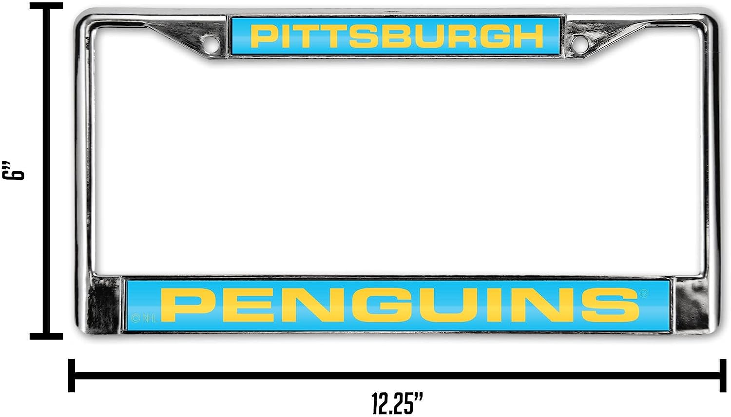 PITTSBURGH  
PENGUINS  

6" x 12.25"