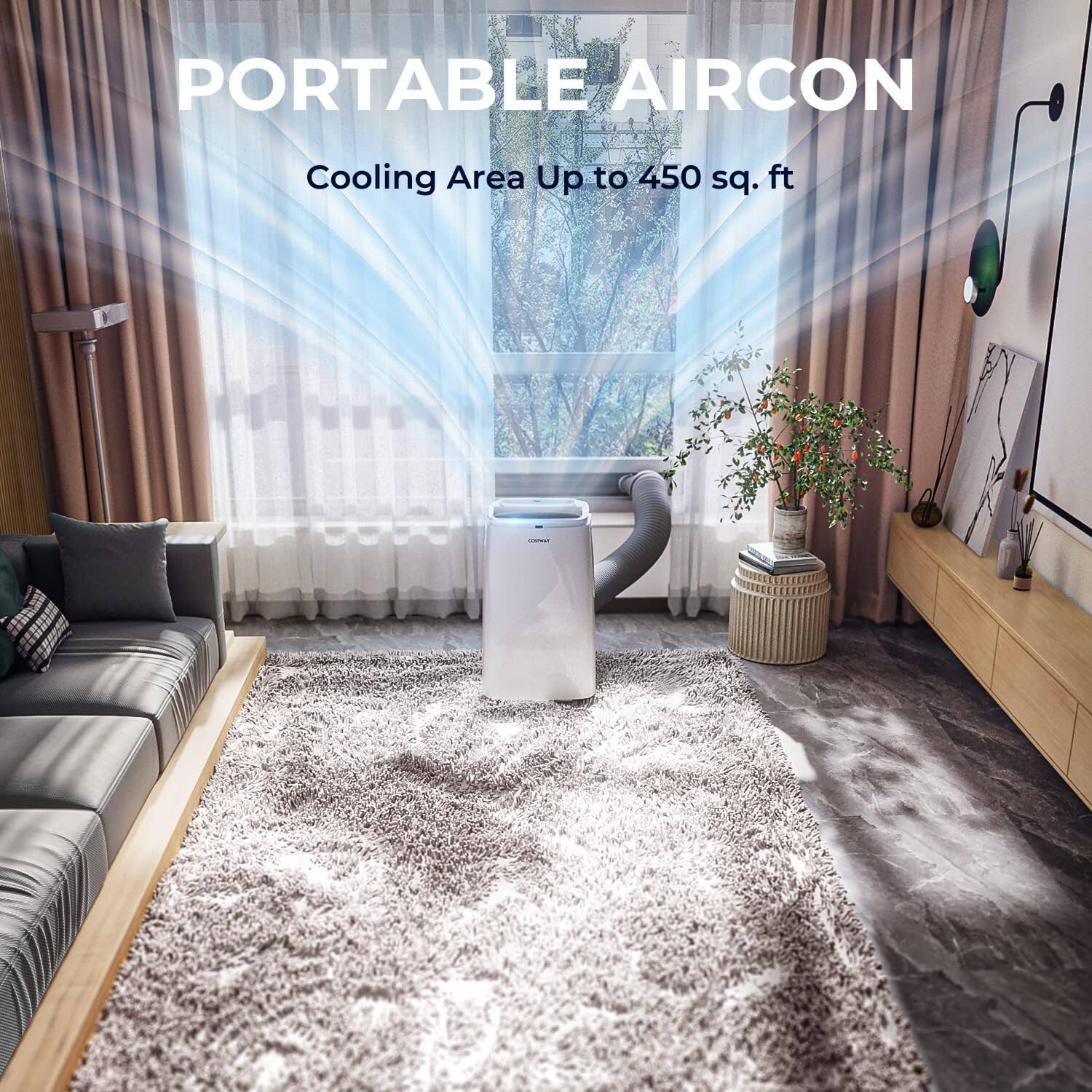 PORTABLE AIRCON  
Cooling Area Up to 450 sq. ft