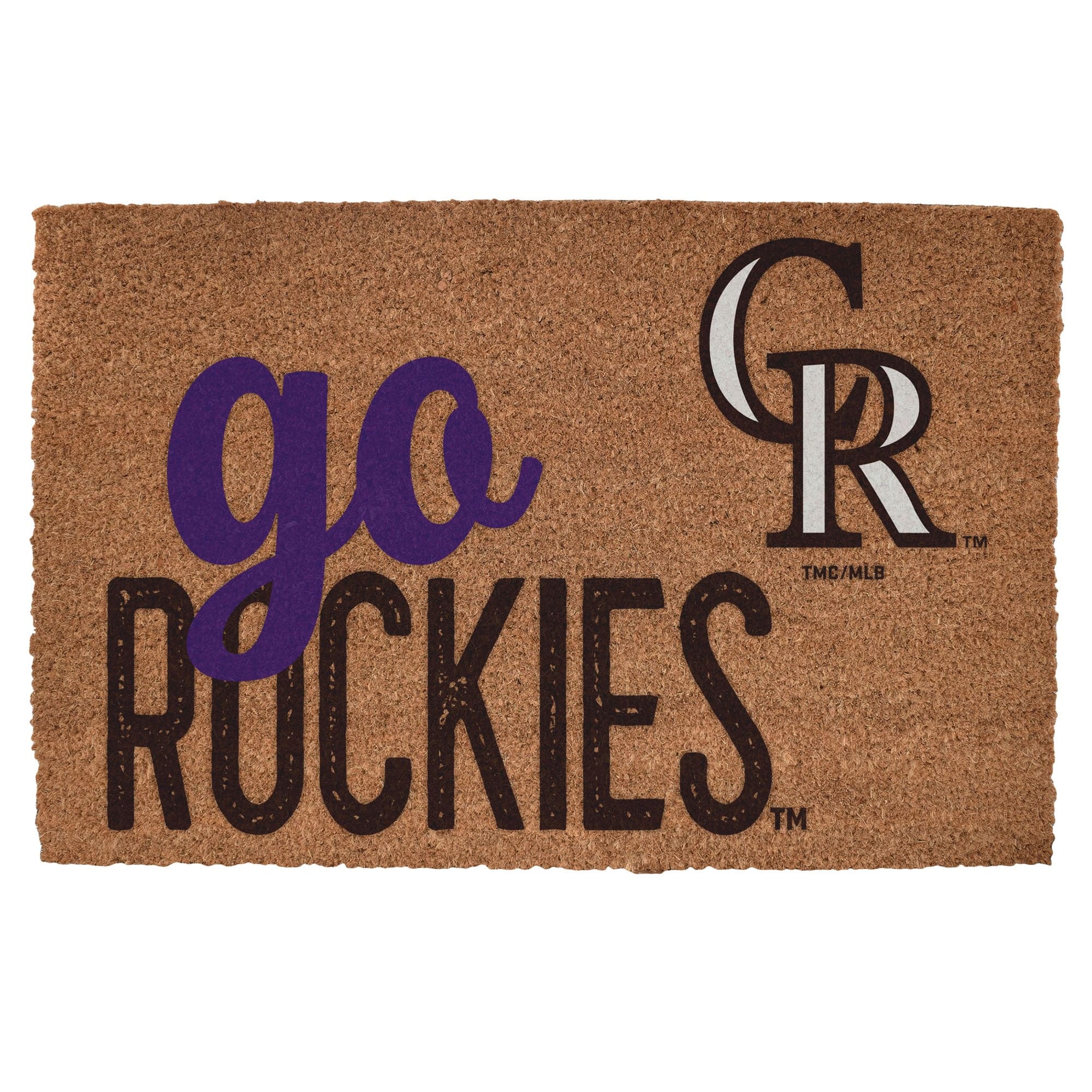 "The Memory Company - Colorado Rockies 20"" x 30"" Go Team Coir Door Mat - Multicolor" price history on PriceWatchPro