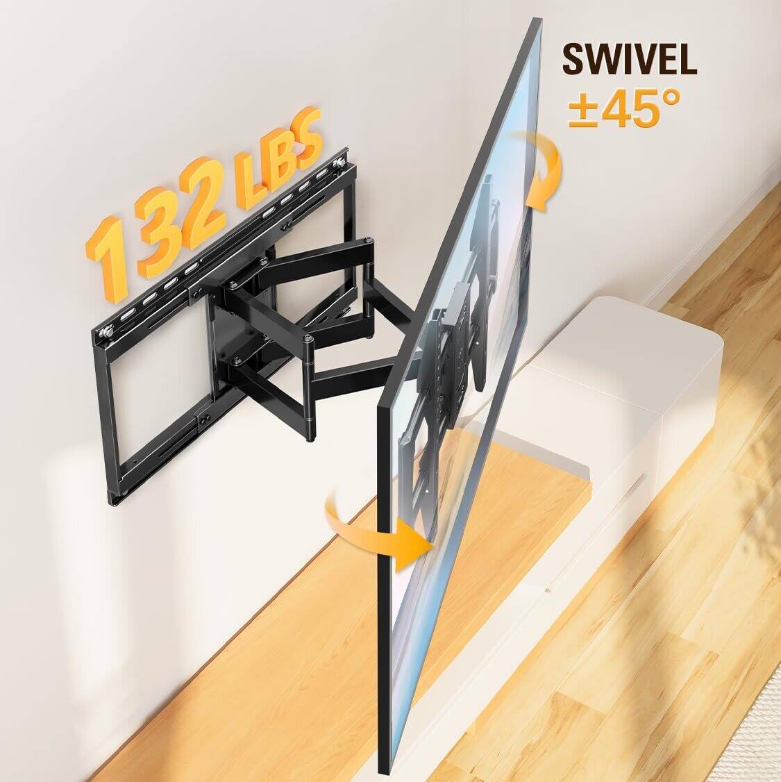 132 LBS SWIVEL ±45°