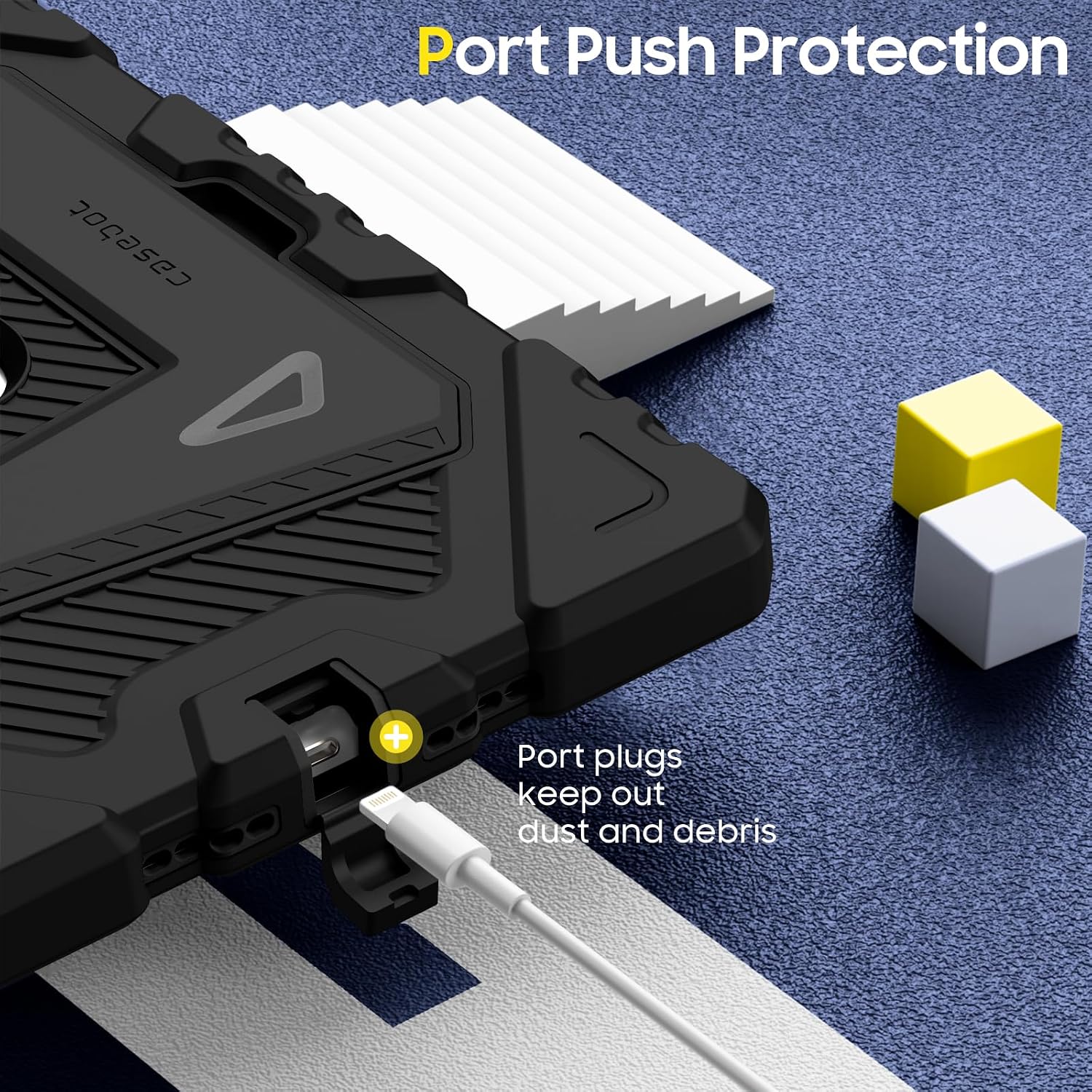 Port Push Protection

Port plugs keep out dust and debris