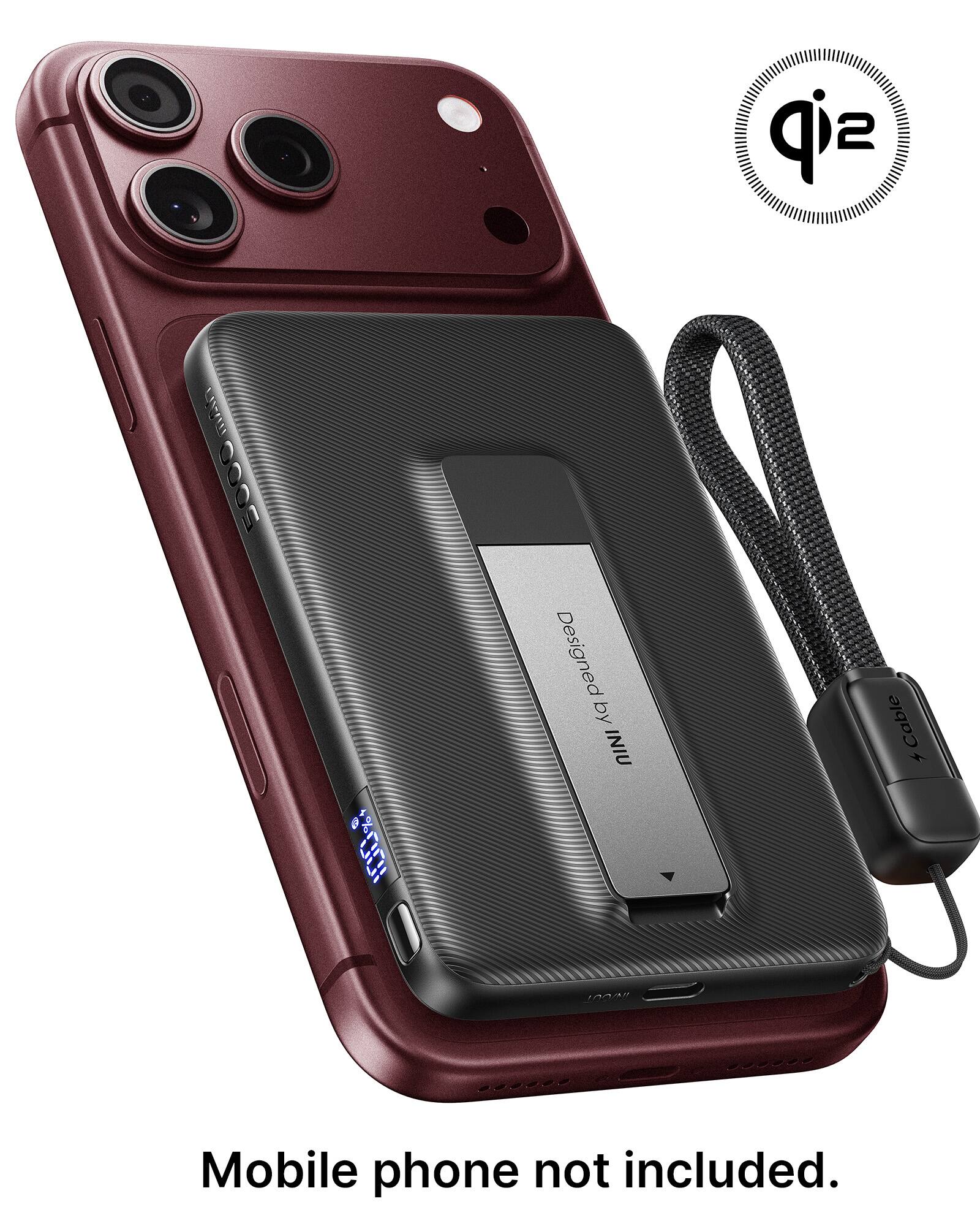 WWW 5000  
001  
Designed by INIU  
Cable  
100  
Mobile phone not included.