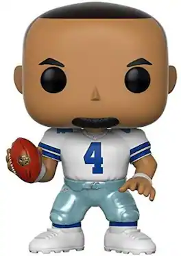 Funko - POP! SPORTS: NFL W4 - Dak Prescott (Cowboys Home) - Collectibles - Multicolor