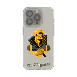 Keyscaper - NFL - Pittsburgh Steelers iPhone Clear Case - 16e - Multicolor