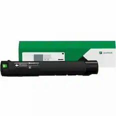 Front. Lexmark - Lexmark Unison Original Laser Toner Cartridge - Black - 1 Each - 28000 Pages - Black.