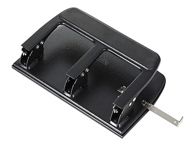 Officemate - Heavy Duty 3-Hole Punch with Padded Handle, 40 Sheet Capacity - Black price history on PriceWatchPro