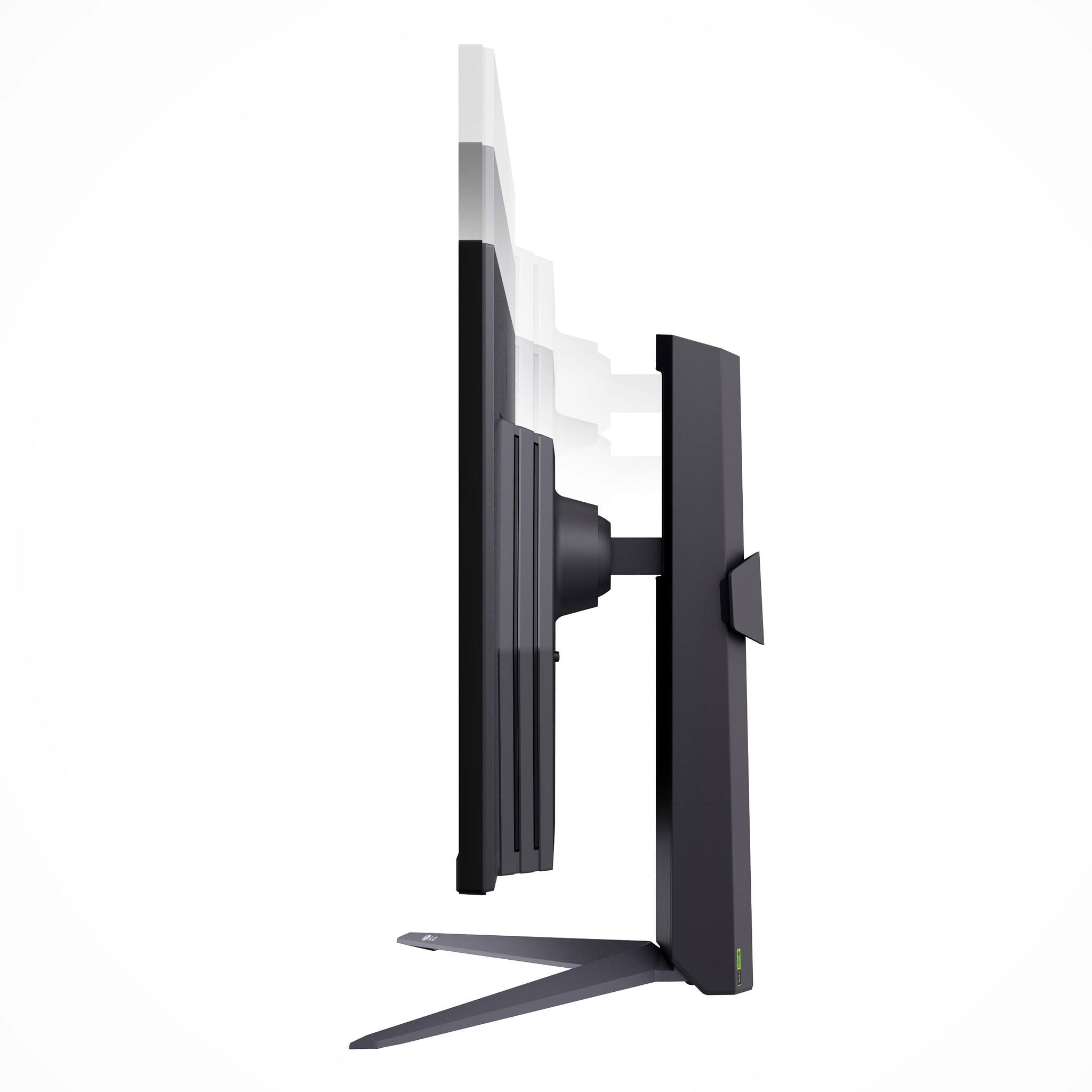 Alt View 1. LG - UltraGear 27" IPS LED QHD 180Hz 1ms G-SYNC Compatible and AMD Freesync Gaming Monitor with HDR10 (HDMI, DisplayPort) - Black.