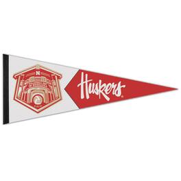 WinCraft - Nebraska Huskers 12" x 30" Day In Nebraska Premium Pennant - Multicolor